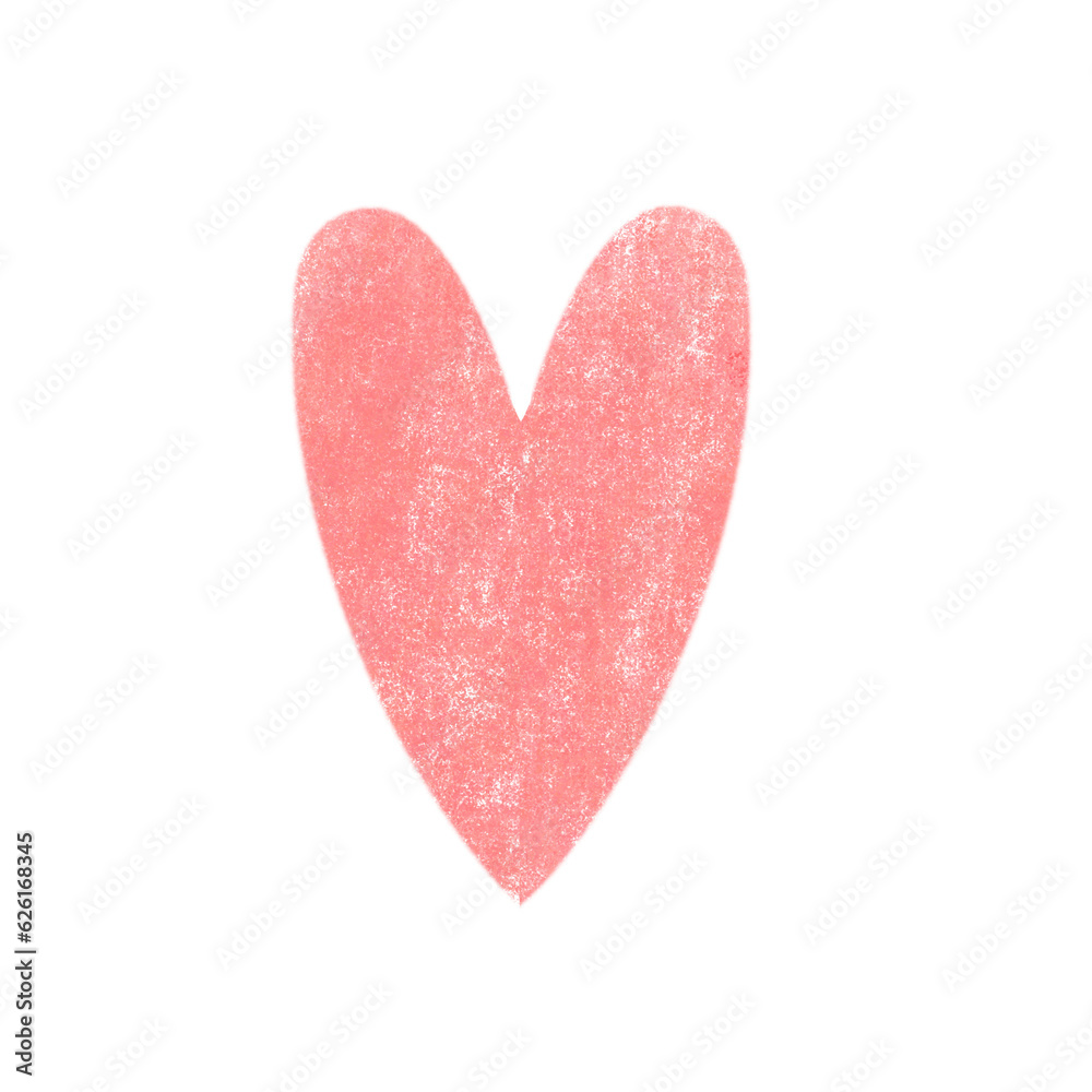 heart isolated on pink heart isolated on pink