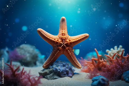 starfish on the high seas are very beautiful © Bojel2