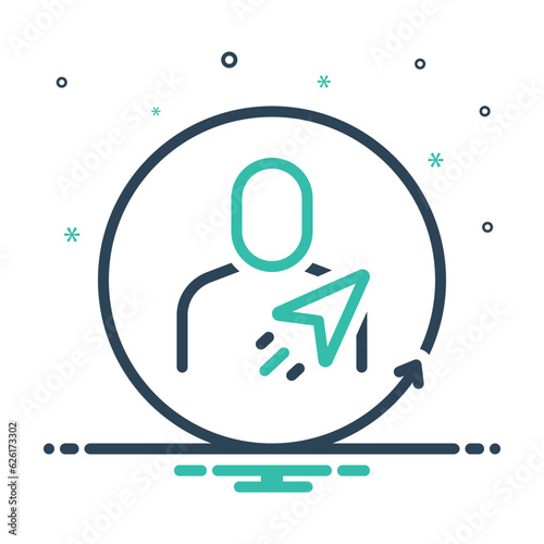 Mix icon for sender