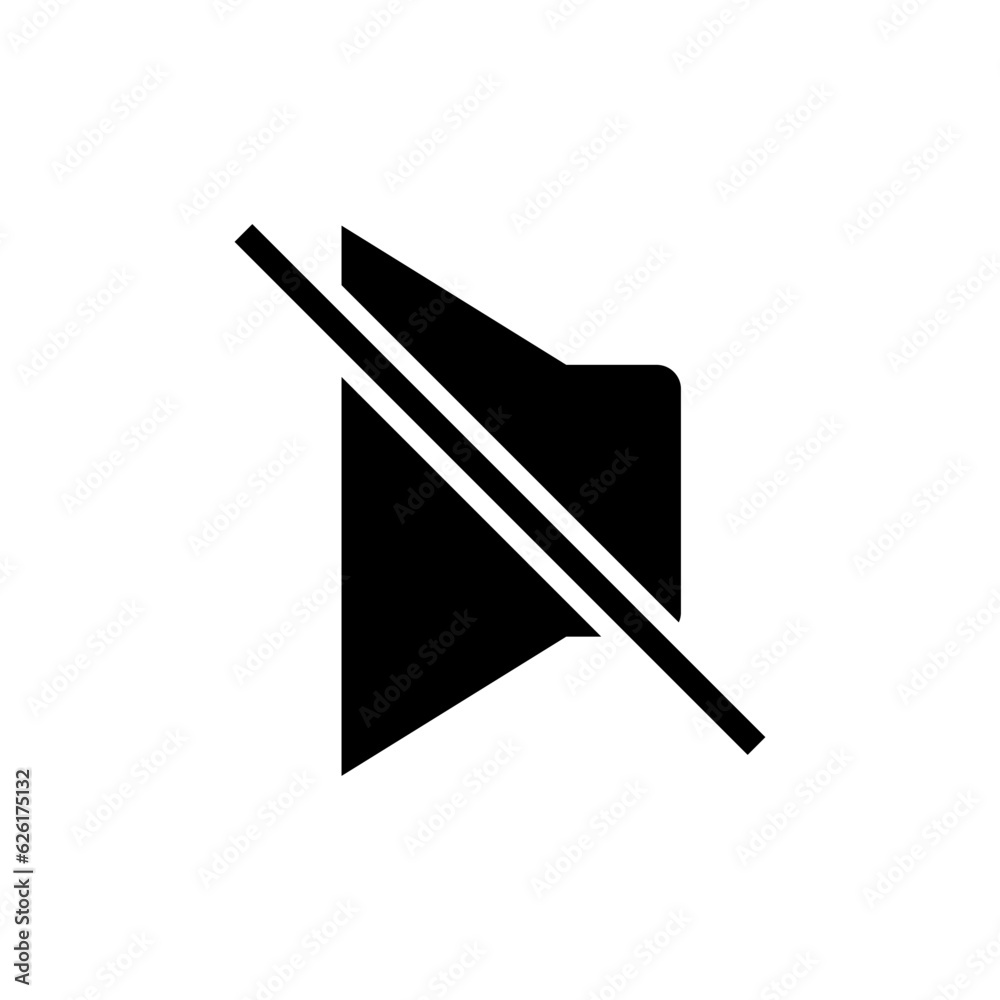silent icon vector design templates silent icon vector design templates