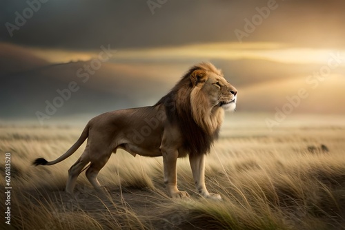 lion in the sun © ALI