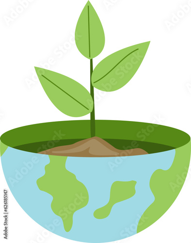 tree in the world elements earth day celebration