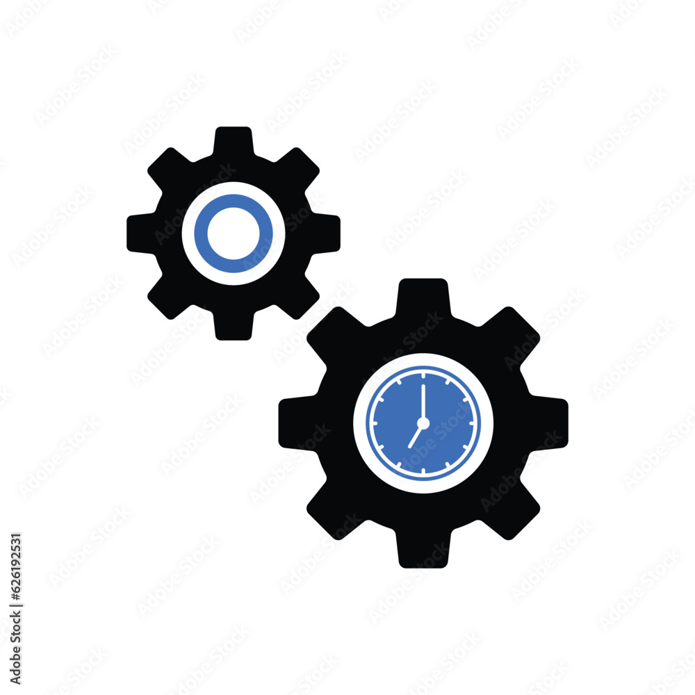 calendar reminder icon, calender with clock symbol vector illustration calendar reminder icon, calender with clock symbol vector illustration