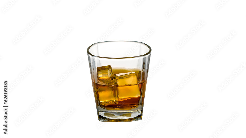 ice cube whiskey glass isolated on white background whiskey on the rocks PNG elements ice cube whiskey glass isolated on white background whiskey on the rocks PNG elements