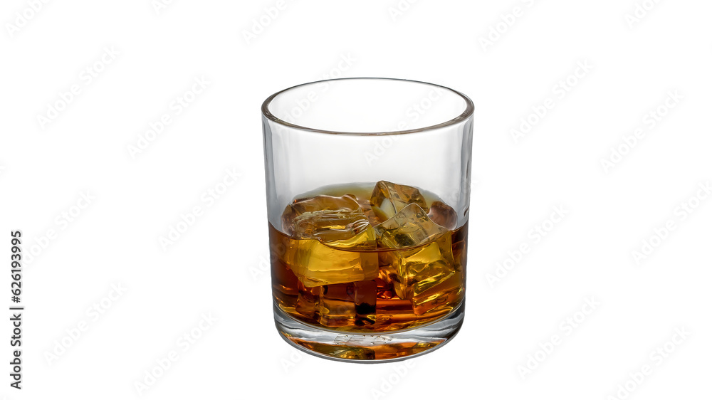 ice cube whiskey glass isolated on white background whiskey on the rocks PNG elements ice cube whiskey glass isolated on white background whiskey on the rocks PNG elements