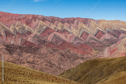 Day trip to the scenic and colorful Hornocal de 14 Colores in Jujuy, Argentina, South America