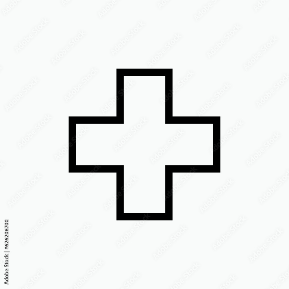 Add Icon. Plus, Positive. Ambulance, Medical Logo. Increase Sign and Symbol for Design, Presentation, Website or Apps Elements - Vector. Add Icon. Plus, Positive. Ambulance, Medical Logo. Increase Sign and Symbol for Design, Presentation, Website or Apps Elements - Vector.