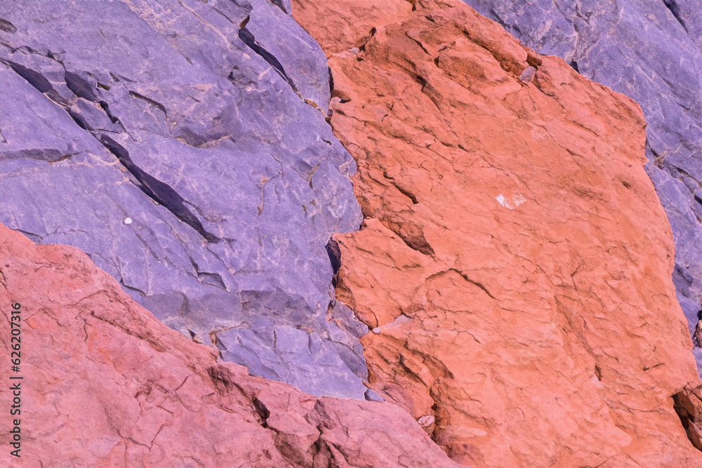 Obraz premium Mesmerizing Macro Splendor Colorful Pastel Stone as a Stunning Background