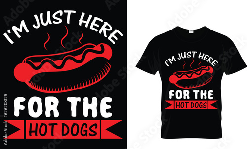 i'm just here for the hot dogs