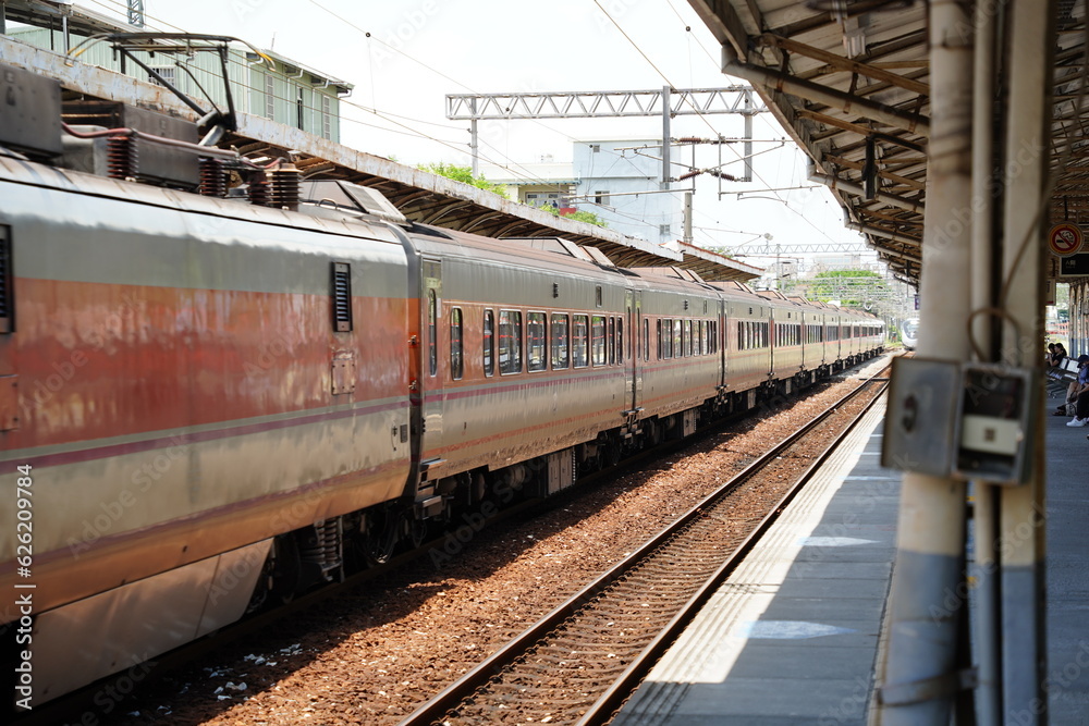 Railway transportation system in Taiwan.