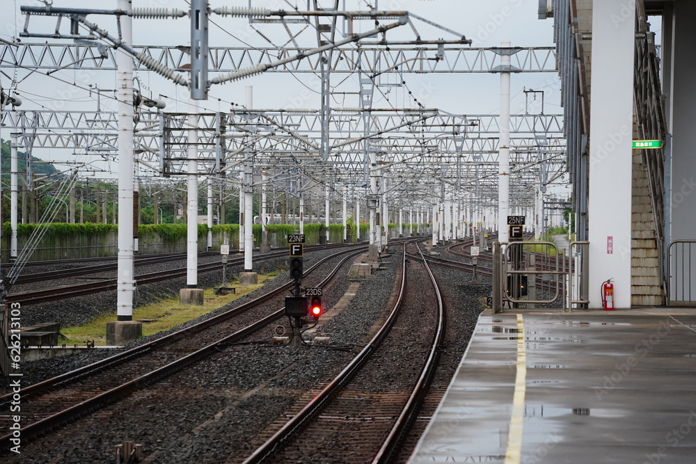 Fototapeta premium High speed rail in Taiwan.