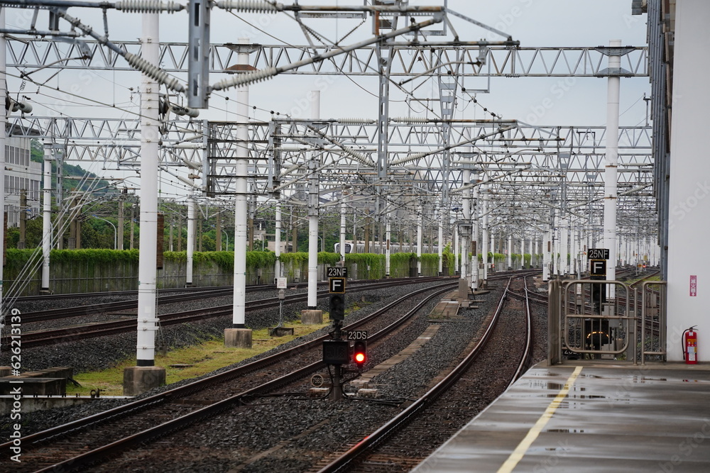 Fototapeta premium High speed rail in Taiwan.