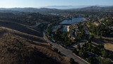 Aerial View of Westlake Lake, Conejo Valley, California 