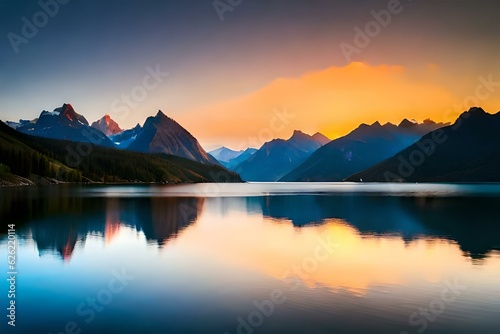 sunrise over the lake © CREAM 2.0
