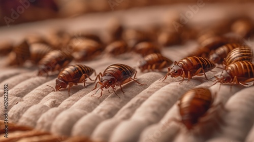 Bed bug close up photo