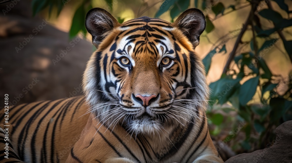 Portrait of a Royal Bengal Tiger Portrait of a Royal Bengal Tiger