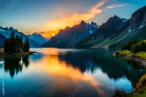 sunrise over the mountains © CREAM 2.0