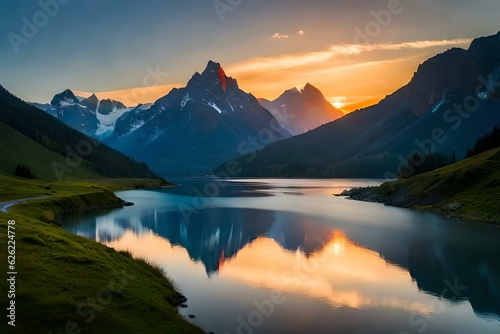 sunrise in the mountains © CREAM 2.0