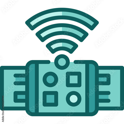 smartwatch two tone icon