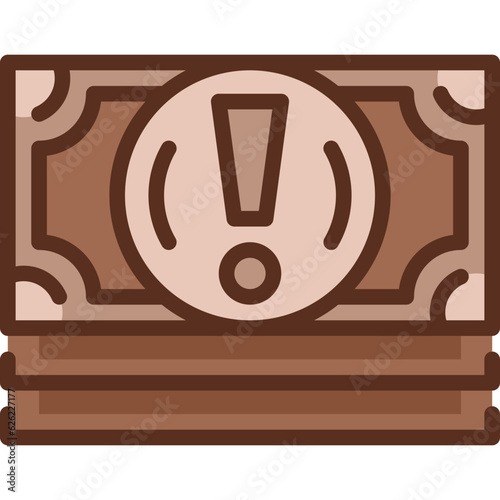crisis two tone icon
