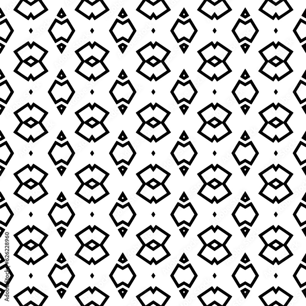 Simple monochrome texture. Abstract background. seamless repeating pattern.Black and white color.