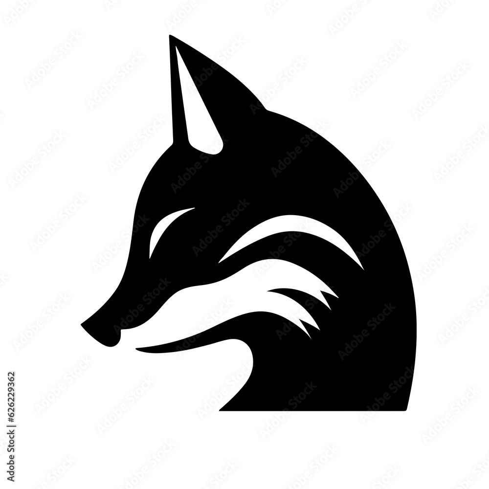 Raccoon fox dog logo tattoo primitive art Raccoon fox dog logo tattoo primitive art