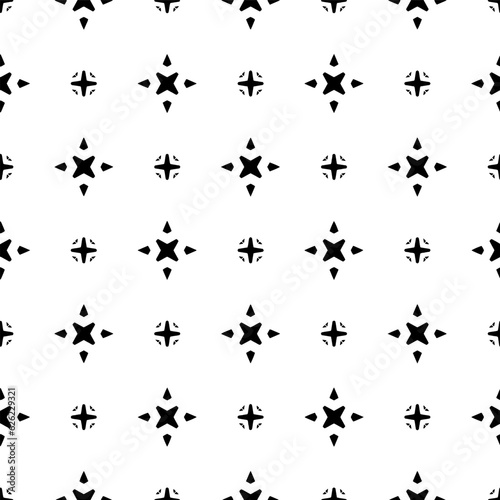 Simple monochrome texture. Abstract background. seamless repeating pattern.Black and white color. © t2k4