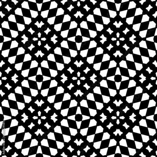 Simple monochrome texture. Abstract background. seamless repeating pattern.Black and white color.