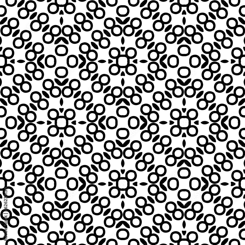 Simple monochrome texture. Abstract background. seamless repeating pattern.Black and white color.