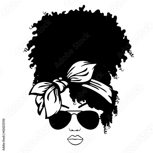 Vector drawing of a girl. Print for printing. Illustration for t-shirts.