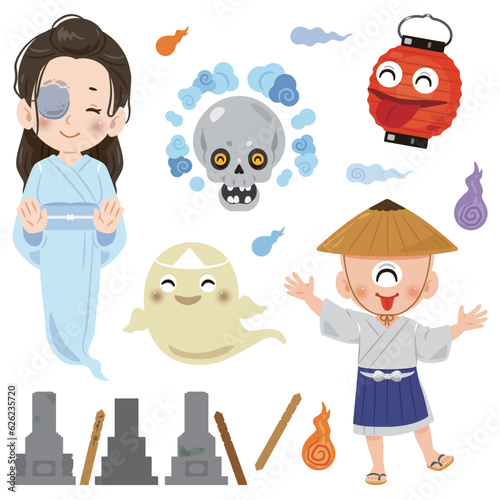 日本のお化けと妖怪1