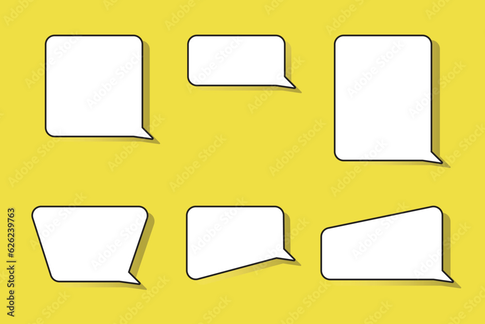 Template Bubble Chat box collection, vector Illustration
Template Bubble Chat box collection, vector Illustration