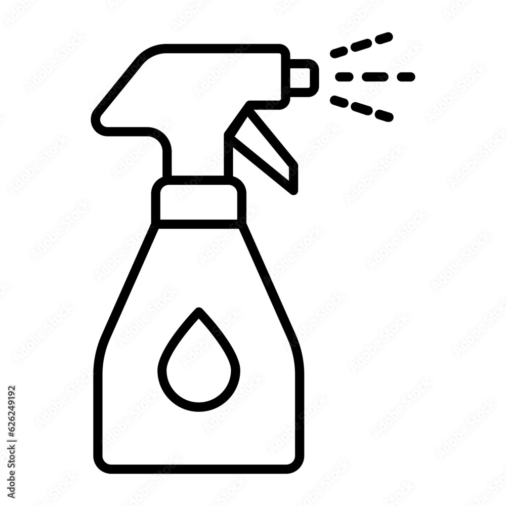 Insect Spray Line Icon Insect Spray Line Icon