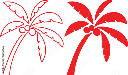 coconut tree icon