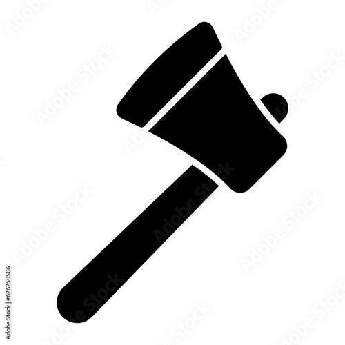 Axe Glyph Icon