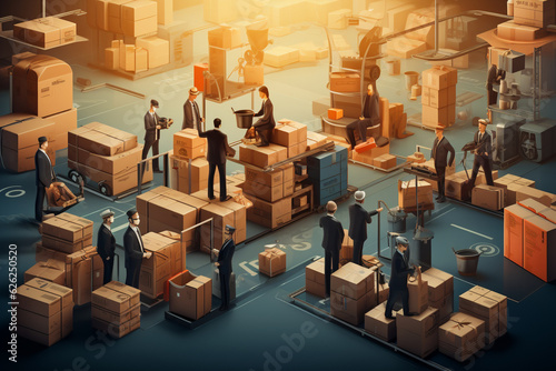 a reverse logistics system to handle returns and product exchanges efficiently Generative AI
