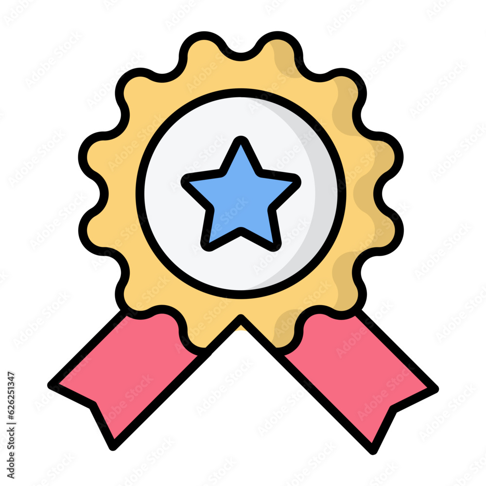 Business Quality Line Color Icon Business Quality Line Color Icon