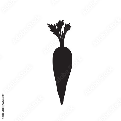 carrot silhouette