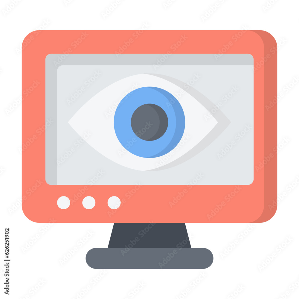 Vision Flat Icon Vision Flat Icon