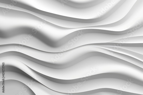 White wavy material background