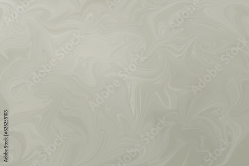Background in a shade of grey with a tinge of green. The design is in the style of oil stains on the surface or the texture of marble.