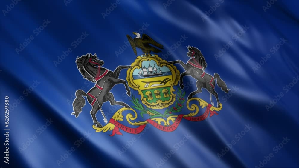 Pennsylvania State (USA) Flag Animation
Loop able, Extend the duration as required Pennsylvania State (USA) Flag Animation
Loop able, Extend the duration as required