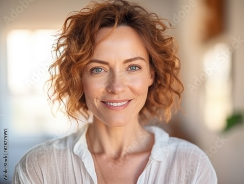 Beautiful middle-aged women smile. Generative AI Free Download Beautiful middle-aged women smile. Generative AI - GFXLoad