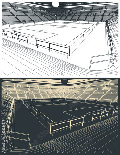 Football stadium