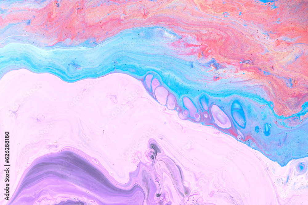 Exclusive beautiful pattern, abstract fluid art background. Flow of blending multicolored paints mixing together. Blots and streaks of ink texture for print and design. Exclusive beautiful pattern, abstract fluid art background. Flow of blending multicolored paints mixing together. Blots and streaks of ink texture for print and design.