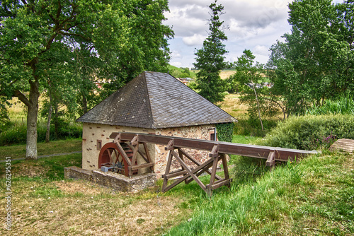 Alte Ölmühle in einem Seitental der Mosel in Konz-Niedermennig