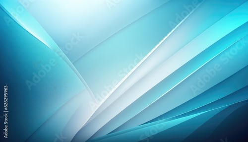 abstract bright blue wallpaper for futuristic presentations generative ai