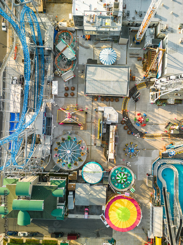 Aerial Drone of Ocean City New Jersey Summer 2023 photo