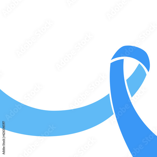 Light blue ribbons for Prostate cancer 
