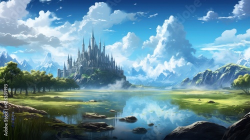 Fantasy Landscape Game Art